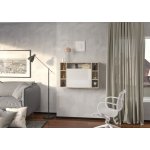 BIM Muse dub sonoma / bílý lesk – Zboží Dáma BIM Muse dub sonoma / bílý lesk – Zboží Dáma