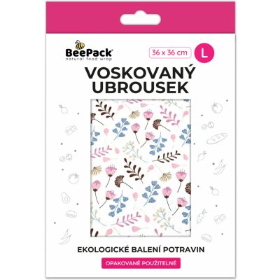 Beepack Voskovaný ubrousek rúžová kvítka 36x36cm – Zbozi.Blesk.cz
