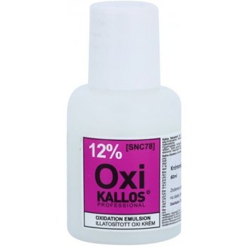 Kallos Oxi krémový peroxid 12% pro profesionální použití Oxidation Emulsion 12% [SNC78] 60 ml