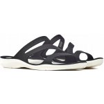 Crocs Swiftwater Sandal W 203998-066 Black/white – Zboží Dáma