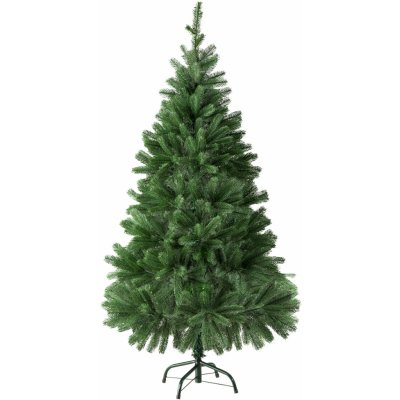 Tectake umělý vánoční stromek se vstřikovaným jehličím a kovovým stojanem 140 cm – Hledejceny.cz