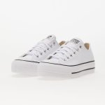 Converse Chuck Taylor All Star Lift Clean OX 561680 white/black/white – Zboží Mobilmania