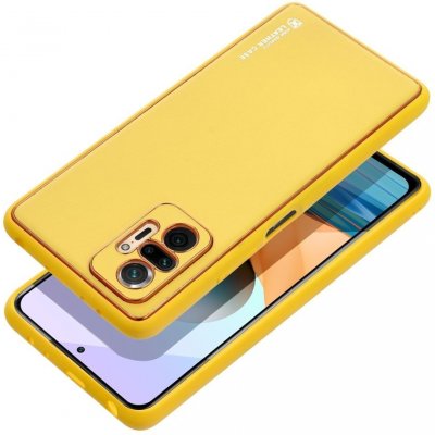 Pouzdro Forcell LEATHER Xiaomi Redmi NOTE 12 PRO 5G žluté – Zboží Mobilmania