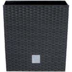 Prosperplast RATO LOW Květináč 17x17x17 cm ratan antracit – Zboží Dáma