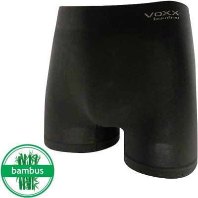 VoXX Bamboo Seamless pánské boxerky 030 černá