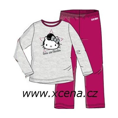 Dětské pyžamo Hello Kitty šedá – Zbozi.Blesk.cz