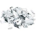 Střílející konfety - trubka 40 cm, mix - zlaté/stříbrné metalické obdélníky – Zboží Mobilmania