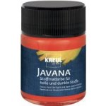Barva na světlý a tmavý textil Javana 50 ml červená – Zboží Dáma