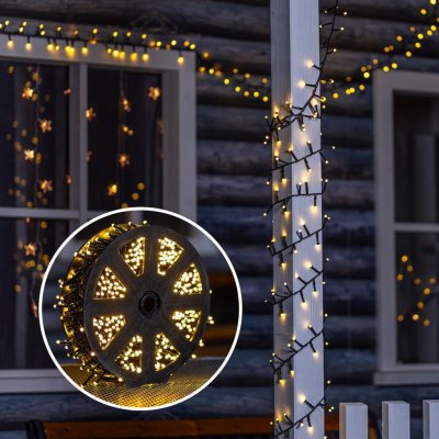 Haushalt international LED Světelný řetěz na kotouči 1000 LED – Hledejceny.cz