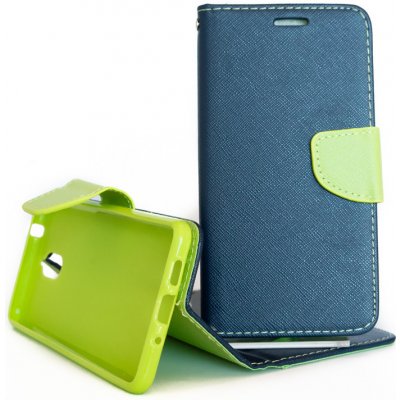 Pouzdro TEL1 Fancy Diary Nokia 3.1 2018 Modré – Zboží Živě