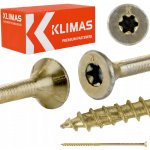 TESAŘSKÉ VRUTY 8x200 TORX ZÁPUSTNÁ HLAVA 50 Ks PRO DŘEVĚNÉ KONSTRUKCE – Hledejceny.cz