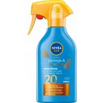 Nivea Sun Protect & Bronze olej na opalování spray podporující zhnědnutí SPF20 200 ml – Hledejceny.cz