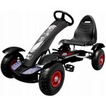 Mamido šlapací motokára Gokart s nafukovacími koly červená – Zboží Dáma