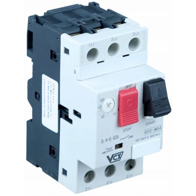 Motorový spínač VCX 400 V IP20 2,5 A – Sleviste.cz