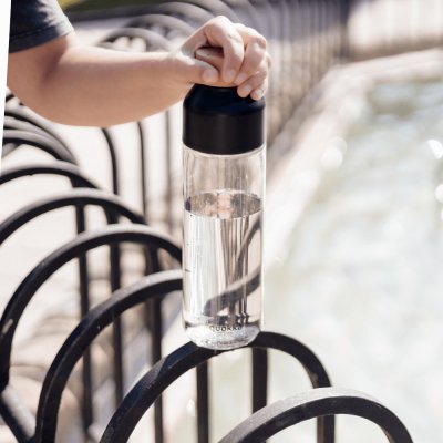 QUOKKA Ice Plastová láhev BLACK 840 ml – Zboží Mobilmania