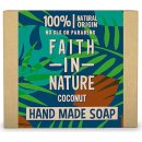 Mýdlo Faith in Nature rostlinné tuhé mýdlo s BIO kokosovým olejem 100 g