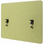 Design-Shop Akustický panel na stůl HWC-G75 dvoustěnná látka/textil 60 x 75 cm zelená – Zboží Dáma