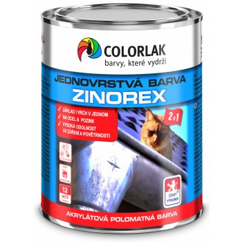 Colorlak Zinorex S 2211 3,5l RAL 9005 černá hluboká