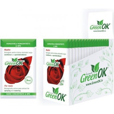 GreenOK Pro Růže kapalné organominerální hnojivo 5 ml