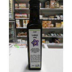 SOLIO Lněný olej panenský 0,25 l