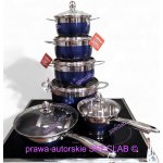 Hoffner Sada hrnců Premium nerezová ocel 12 ks. – Zboží Mobilmania