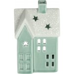 Retlux RXL 502 Porcelánový domek na svíčku zelený 11,1 cm – Sleviste.cz