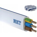 NKT Instalační kabel YDYp 3x1,5 mm2 750V 100m plochý – Hledejceny.cz
