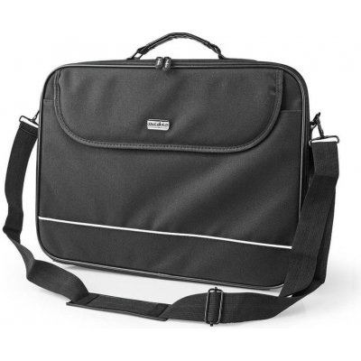 Nedis brašna na notebook 15–16" ramenní popruh kapsy na příslušenství černá NBBG15100BK – Sleviste.cz