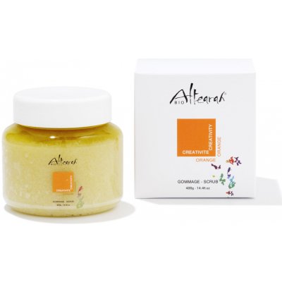 Altearah Bio peelingová sůl oranžová 400 g – Zbozi.Blesk.cz