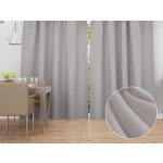 Biante Dekorační závěs Rongo RG-101 Světle šedý 140x210 cm – Hledejceny.cz