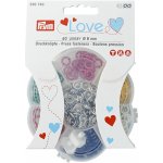Sada stiskacích knoflíků Jersey, Prym Love, 8 mm, 60 ks, různé barvy – Zboží Dáma