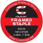 Coilology Framed Staple odporový drát SS316 28/38 – Zboží Mobilmania