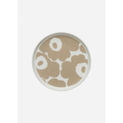 Marimekko Dezertní talíř Oiva Unikko béžový 13,5 cm – Hledejceny.cz