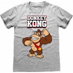 Nintendo Donkey Kong tričko Donkey Kong Bricks Šedá – Hledejceny.cz