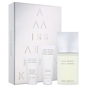 Issey Miyake L'Eau D'Issey Pour Homme XV EDT 125 ml + sprchový gel 75 ml + balzám po holení 50 ml dárková sada