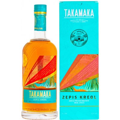 Takamaka Zepis Kreol 43% 0,7 l (karton)