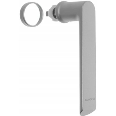 Schüco Okenní nástrčná klika AvanTec Barva: C0 - stříbrná eloxovaná 247001 – Hledejceny.cz