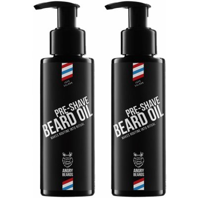 Angry Beards Jack Saloon olej před holením 100 ml – Zboží Dáma