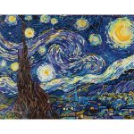 DIAMOND DOTZ Diamantové malování Hvězdná noc (Van Gogh) DD9001 40,6 x 50,8 cm – Zboží Mobilmania