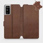 Pouzdro Mobiwear Flip Samsung Galaxy S20 FE - L_BRS - Brown Leather - výprodej – Zbozi.Blesk.cz