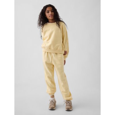 GAP Dětské tepláky VintageSoft Žlutá – Zboží Mobilmania