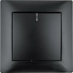 VCX WESA LC 03C Black Jednoduchý vypínač s osvětlením – Hledejceny.cz