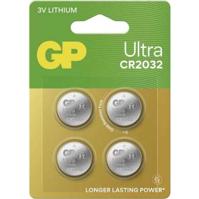 GP Ultra CR2032 4ks 1042203224 – Sleviste.cz
