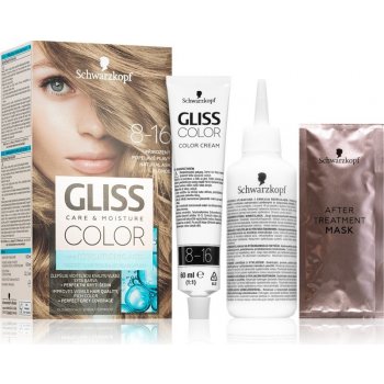 Schwarzkopf Gliss Color barva na vlasy Přirozený Popelavě Plavý 8-16 od 138  Kč - Heureka.cz