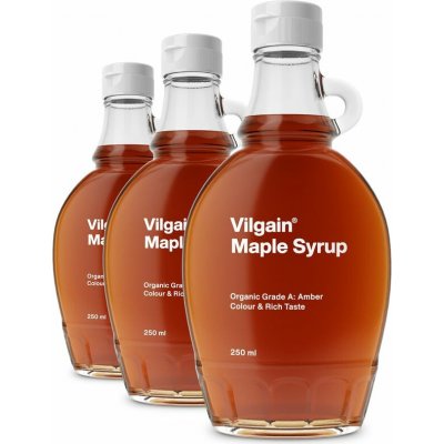 Vilgain Javorový sirup BIO Multipack 3 ks X 250 ml – Zboží Dáma