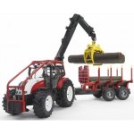 Bruder 3093 Steyr CVT 6230 Lesní traktor s přívěsem – Hledejceny.cz