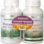 Nástroje Zdraví Benedikt lékařský Extra 75 kapslí + Pískavice řecké seno Extra 60 kapslí – Hledejceny.cz