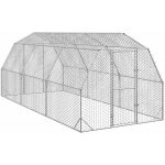 vidaXL Výběh pro slepice 2,5 × 6 × 2,25 m pozinkovaná ocel 9799.3328517 – Hledejceny.cz