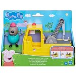 Hasbro Swinka Peppa Nákladní auto Dědeček Psa s tažným zařízením F9519 – Hledejceny.cz