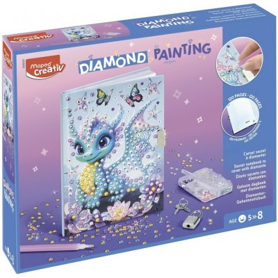 Sada Maped Creativ Diamond Painting Tajný deníček – Hledejceny.cz